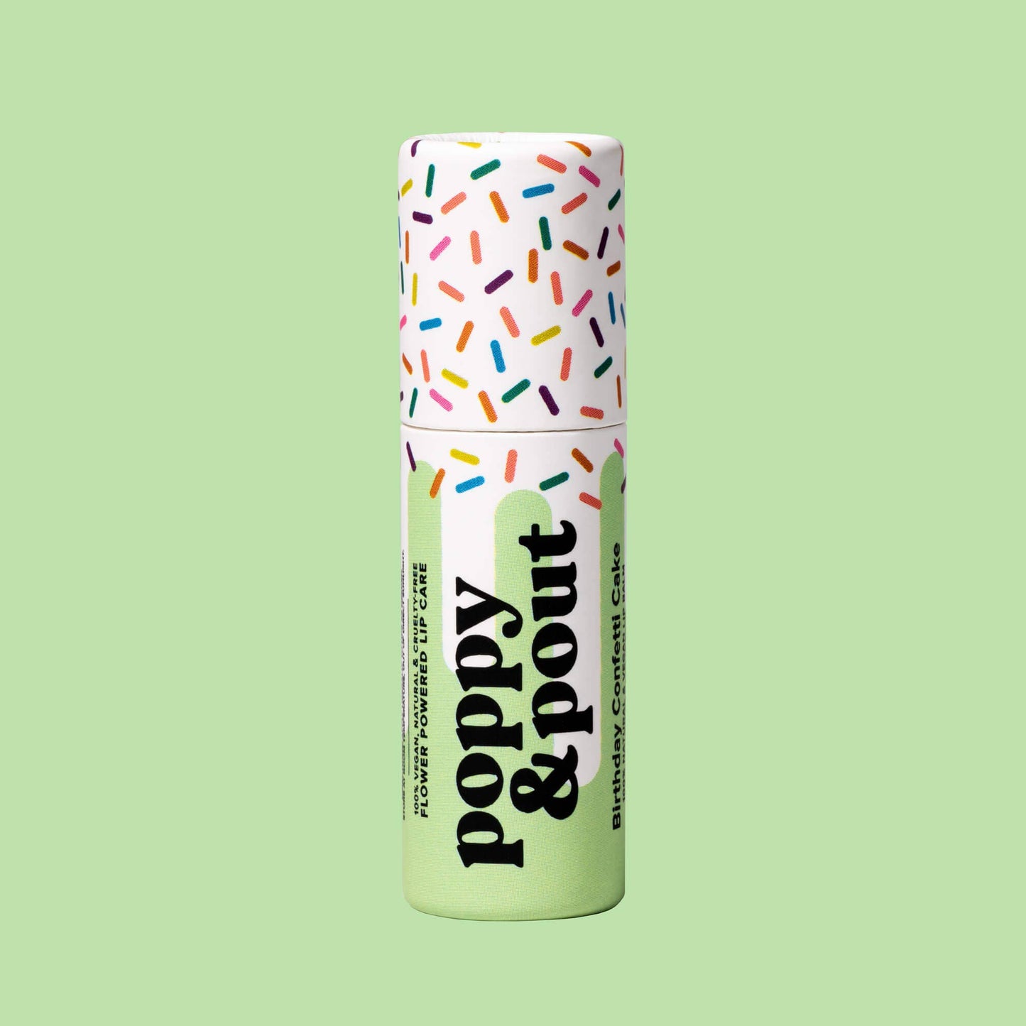 Birthday Confetti Cake Lip Balm - Green