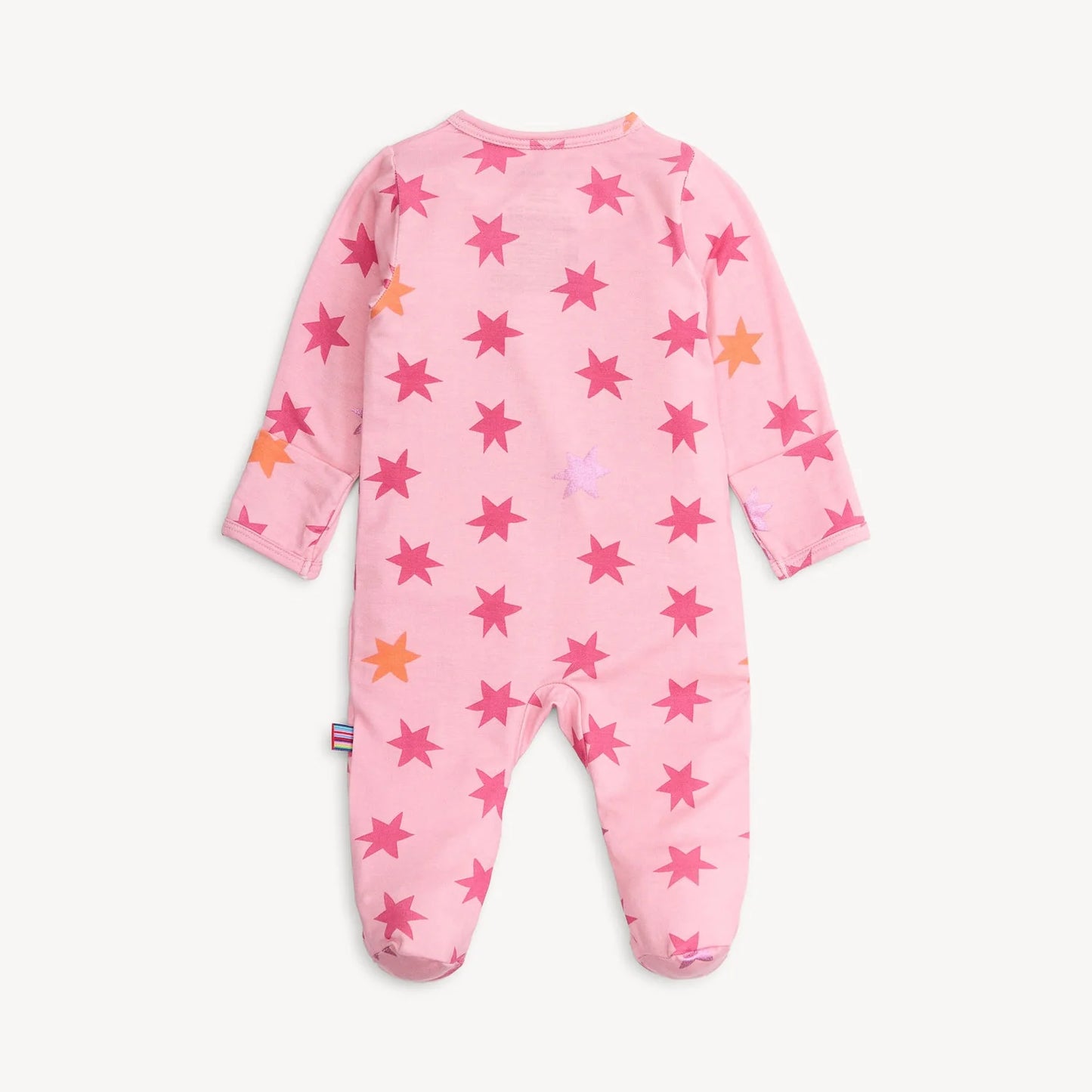 Pink Cosmic Confetti Modal Footie