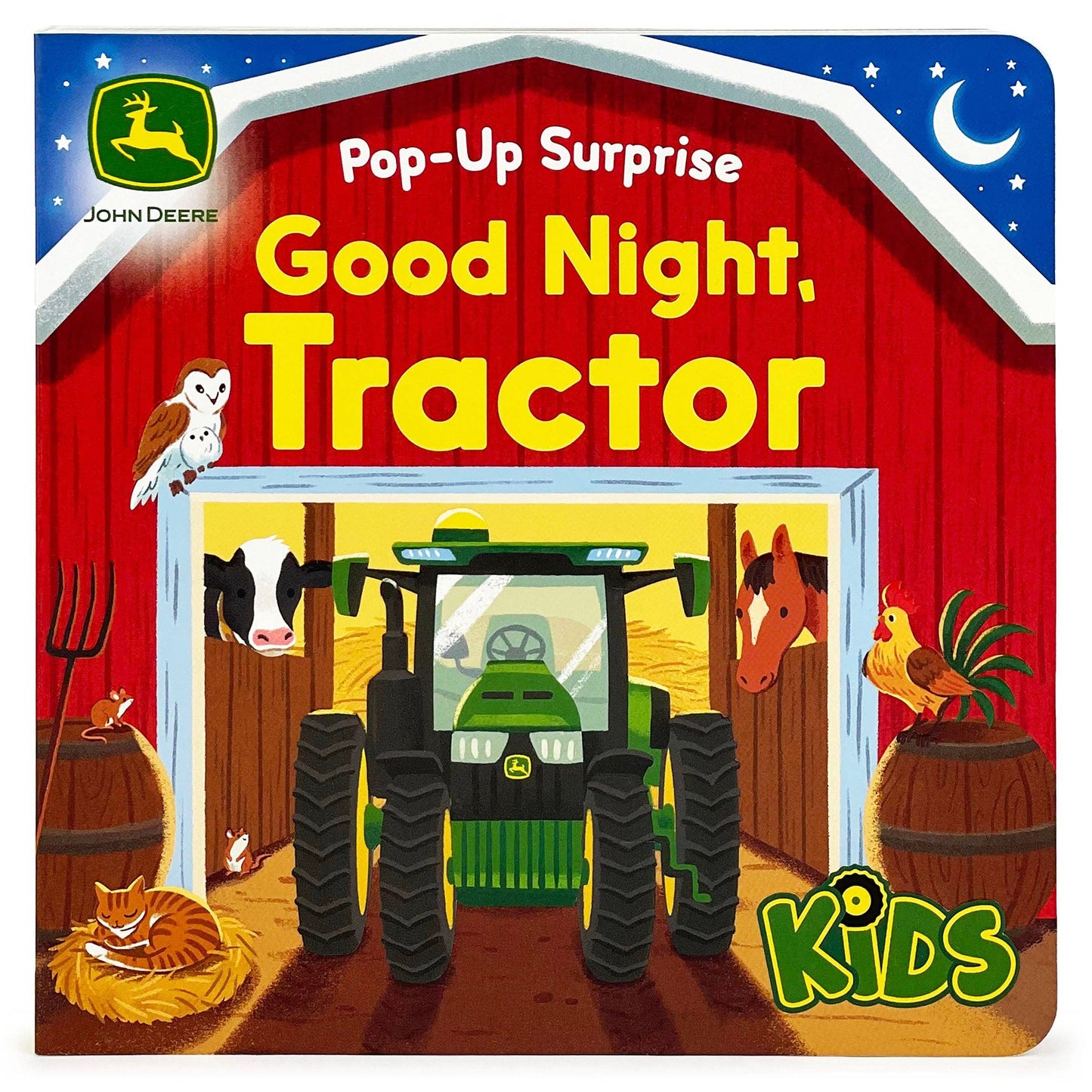 John Deere Good Night Tractor Pop-Up Board Book