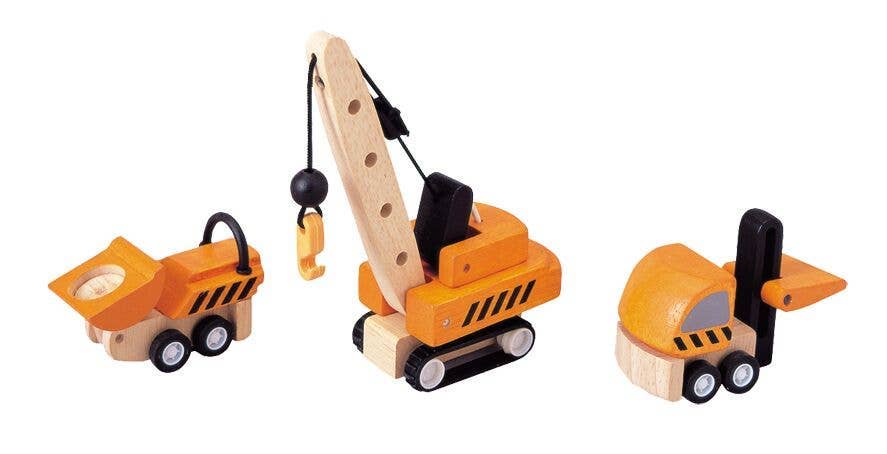 Wooden Construction Toy Set