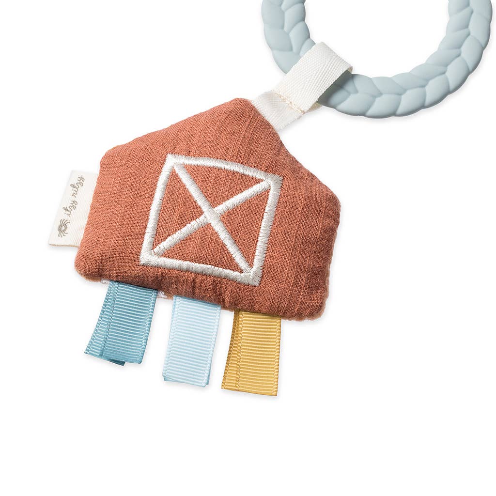 Farm Bitzy Busy Ring Teething Toy