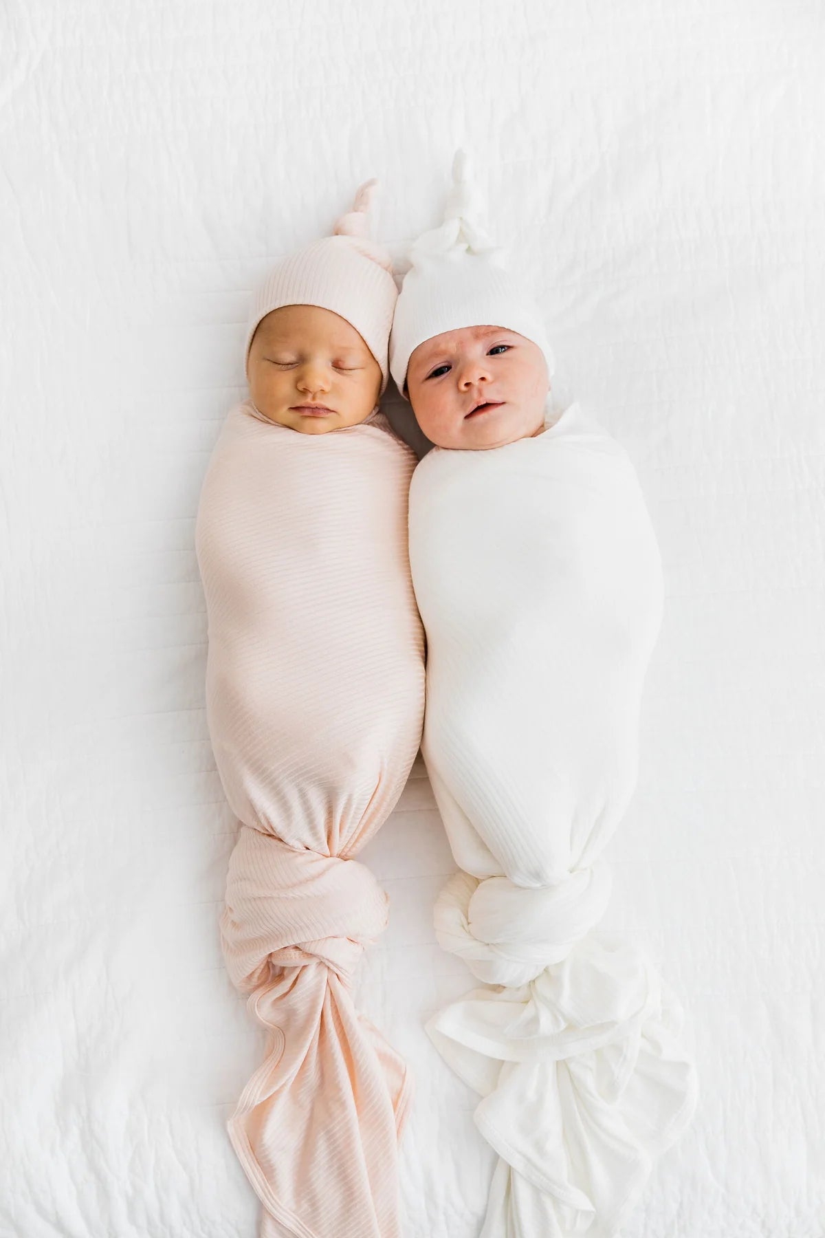 Rosie Ribbed Swaddle Blanket