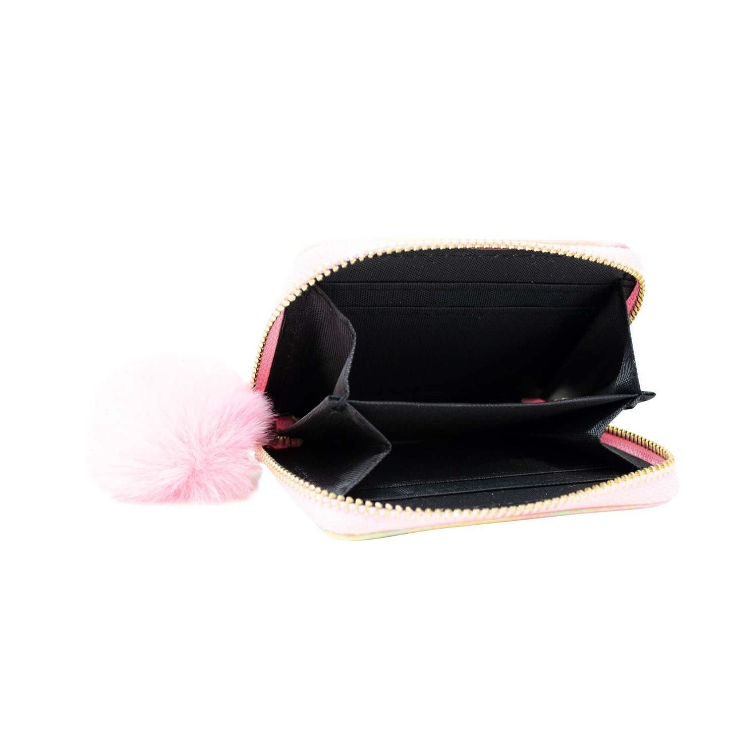 Shiny Tie Dye Mermaid Scale Wallet