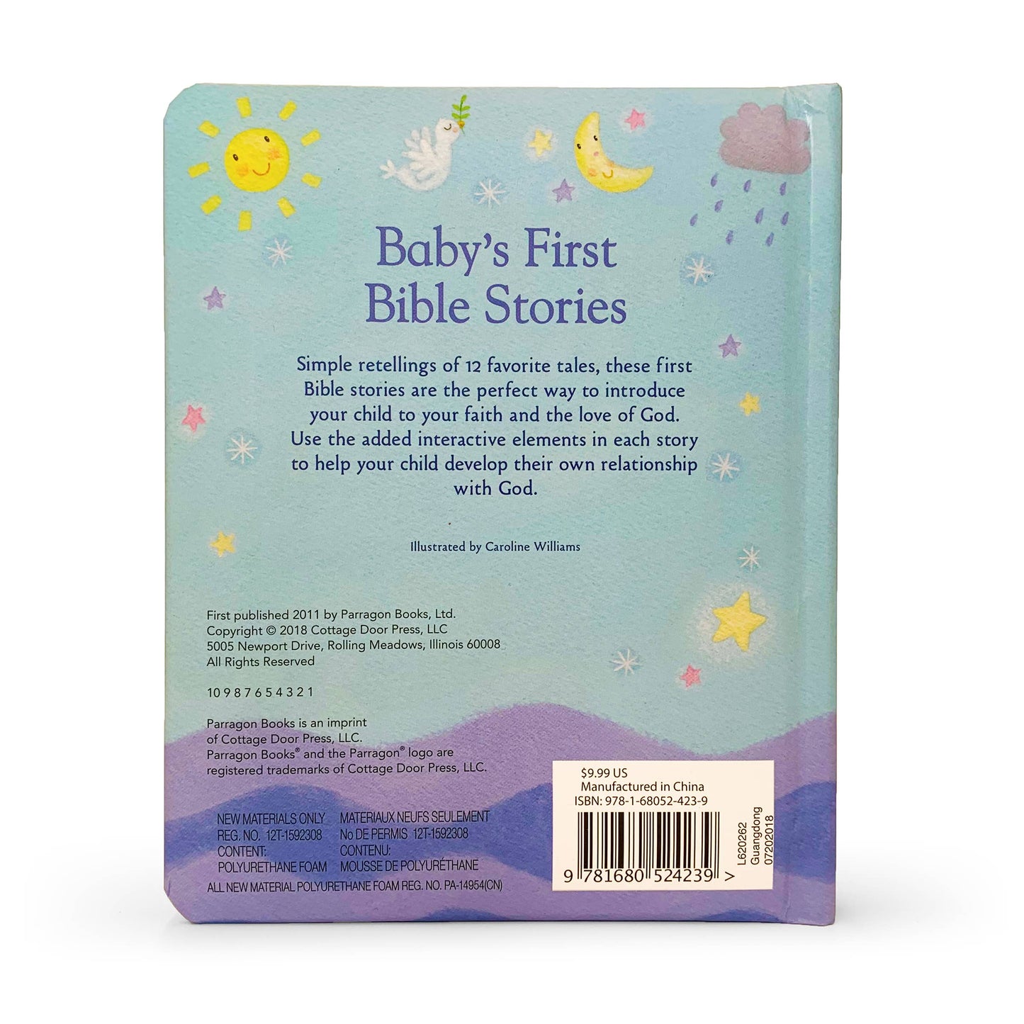Baby's First Bible Stories Board Book