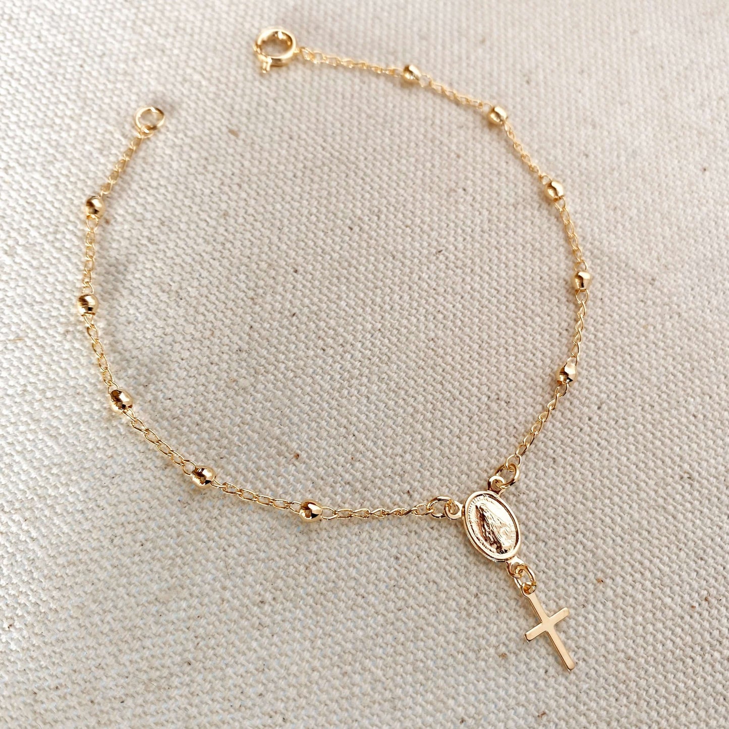 Delicate Rosary Bracelet