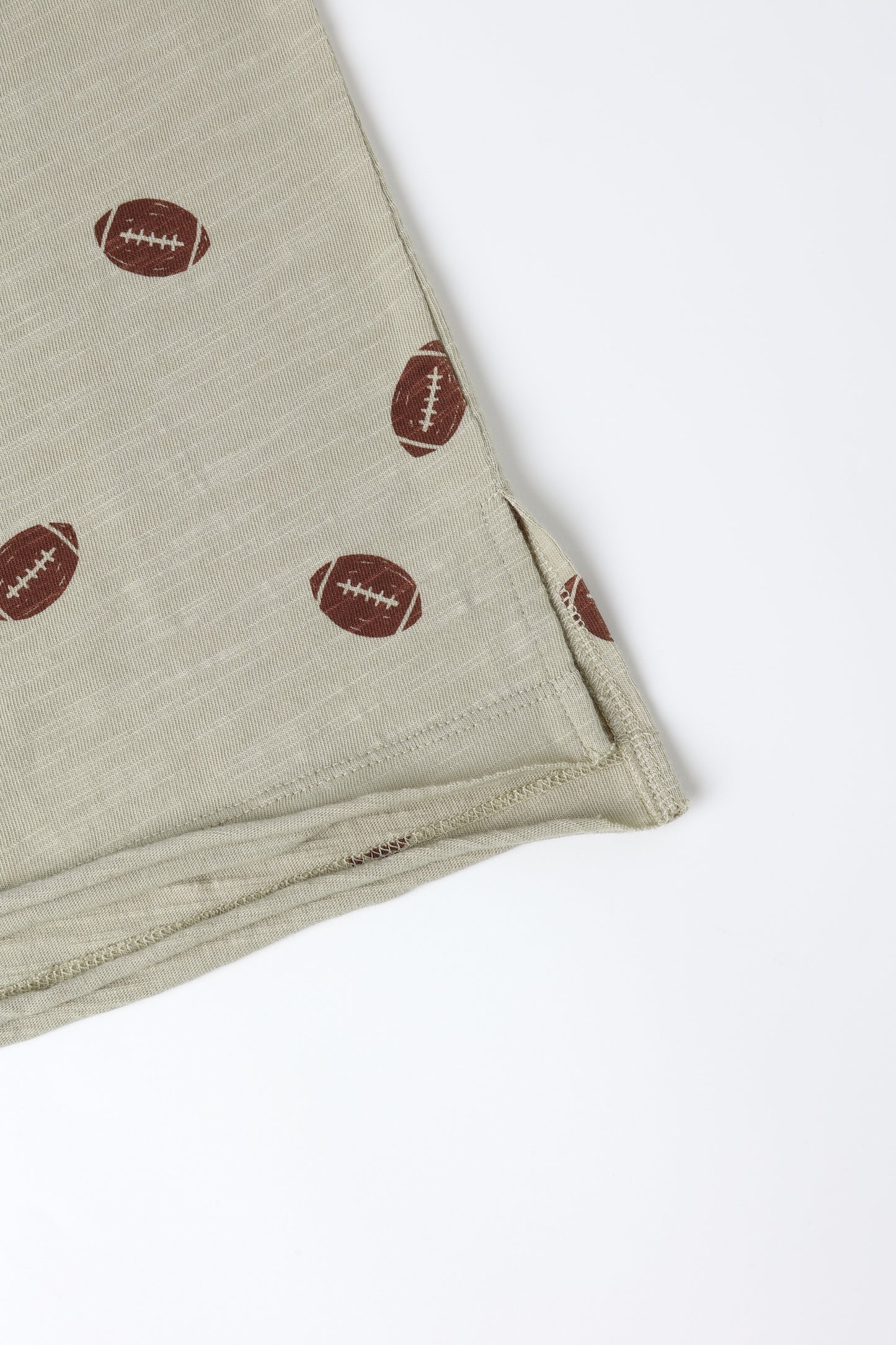 Football Raw Edge Tee