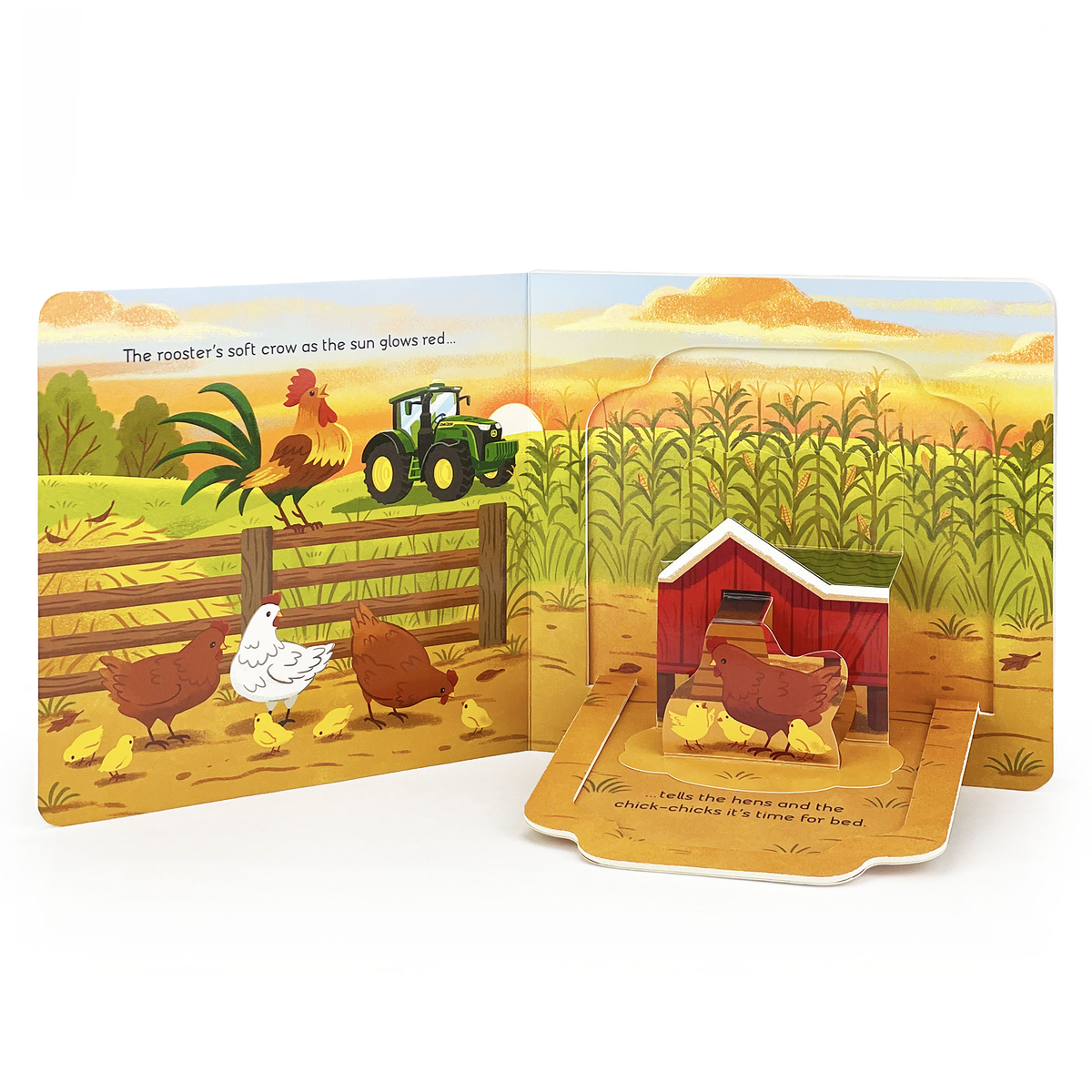 John Deere Good Night Tractor Pop-Up Board Book