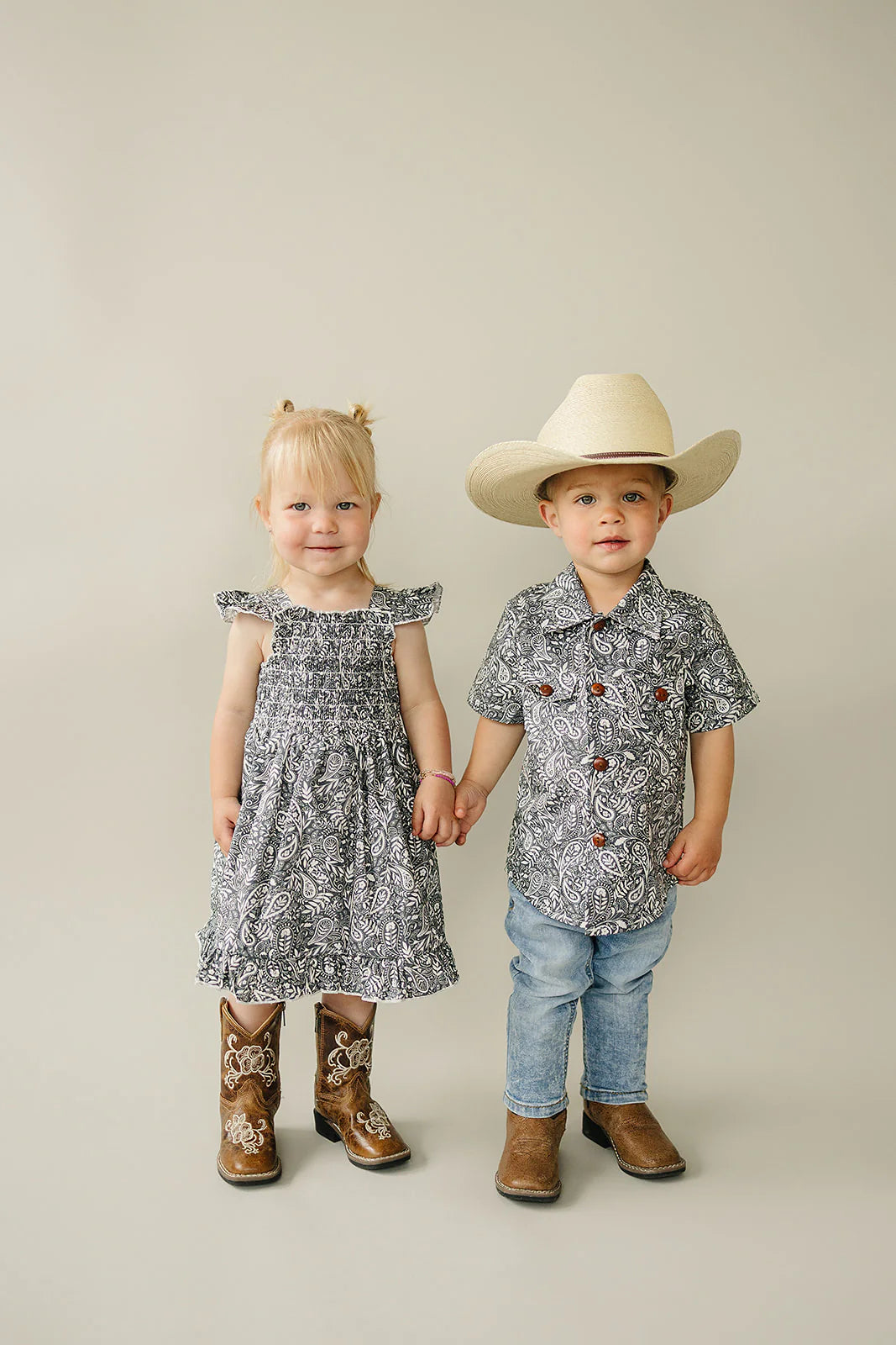 Paisley Smocked Dress
