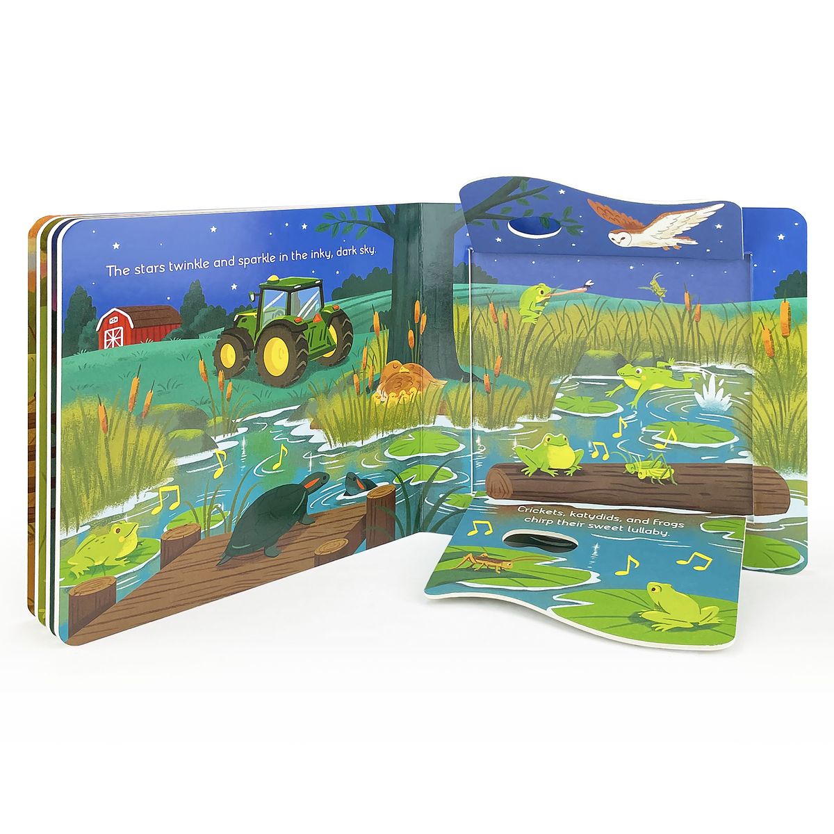 John Deere Good Night Tractor Pop-Up Board Book