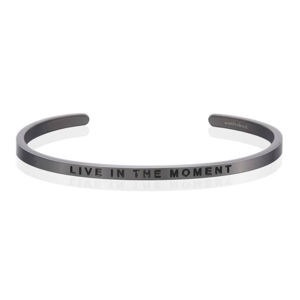 MantraBand Live in the Moment bracelet in gold view 15