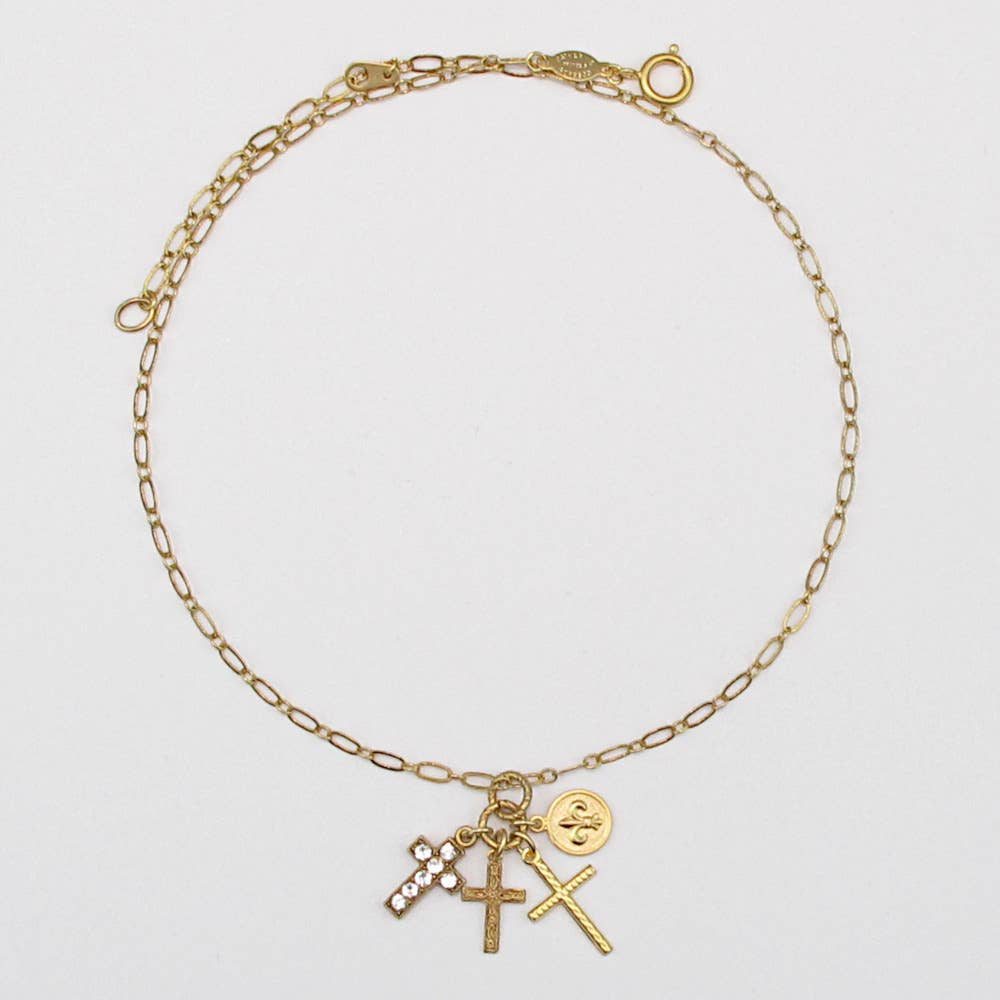 Terina Cross Necklace-1340G
