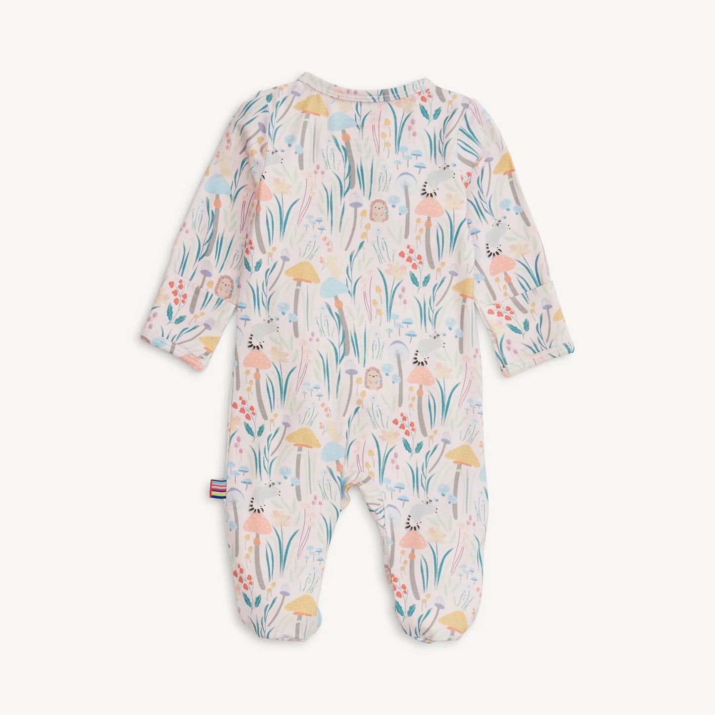 Shrooms & Blooms Ruffle Modal Footie