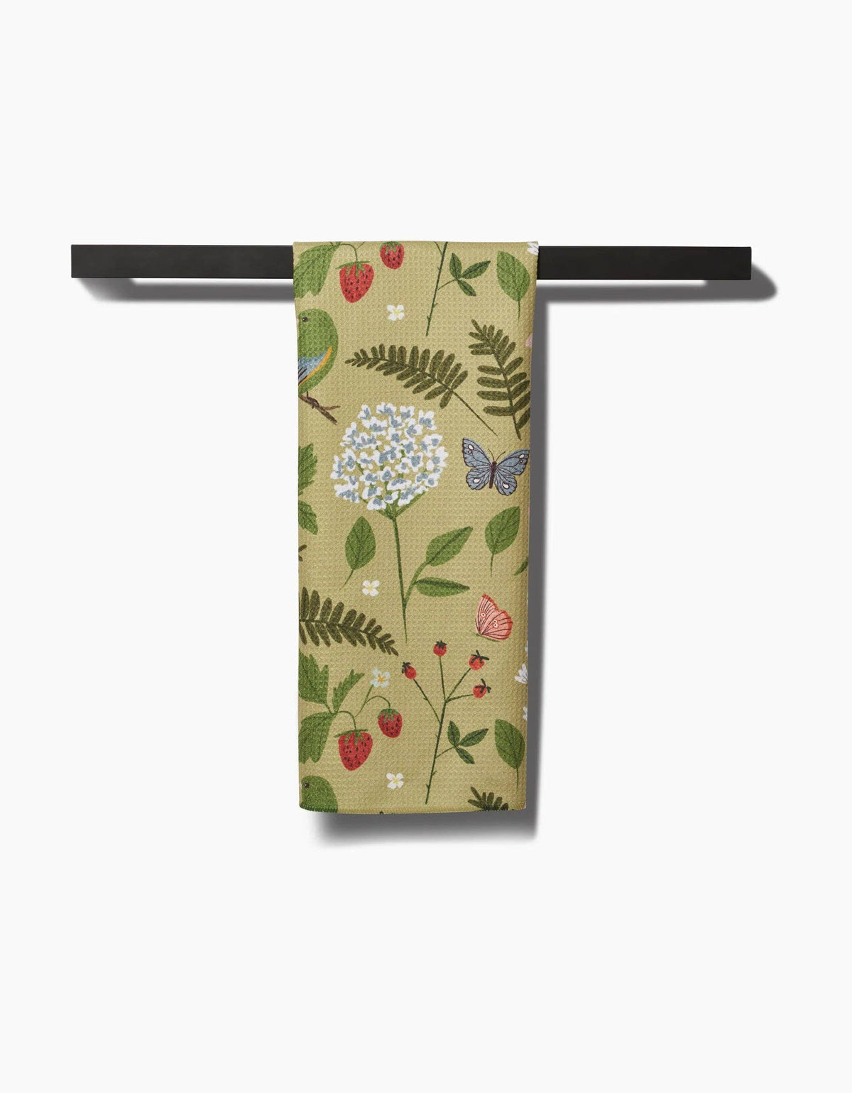 Geometry Good Green Earth Tea Towel view 3