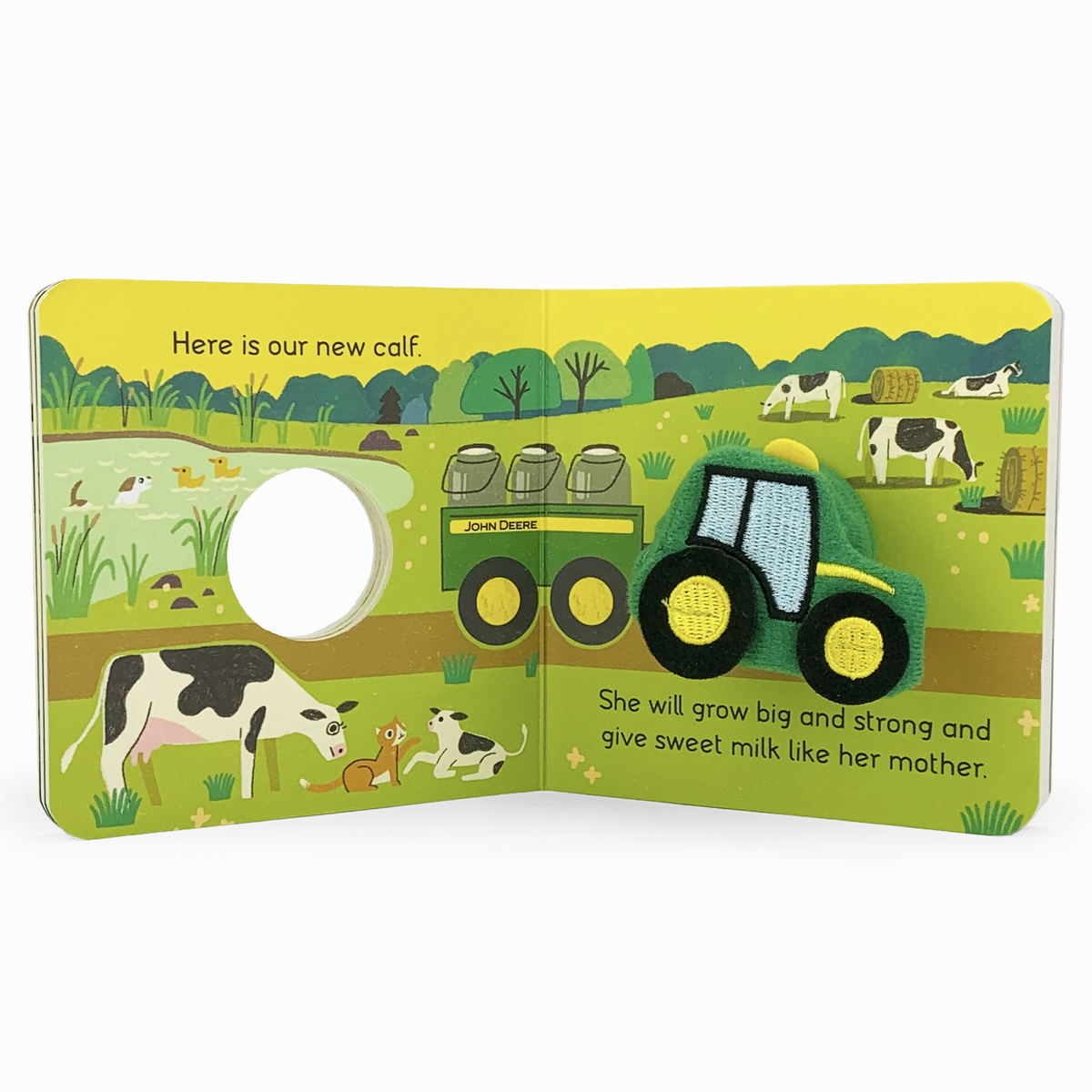 John Deere I Am A Tractor Puppet Book