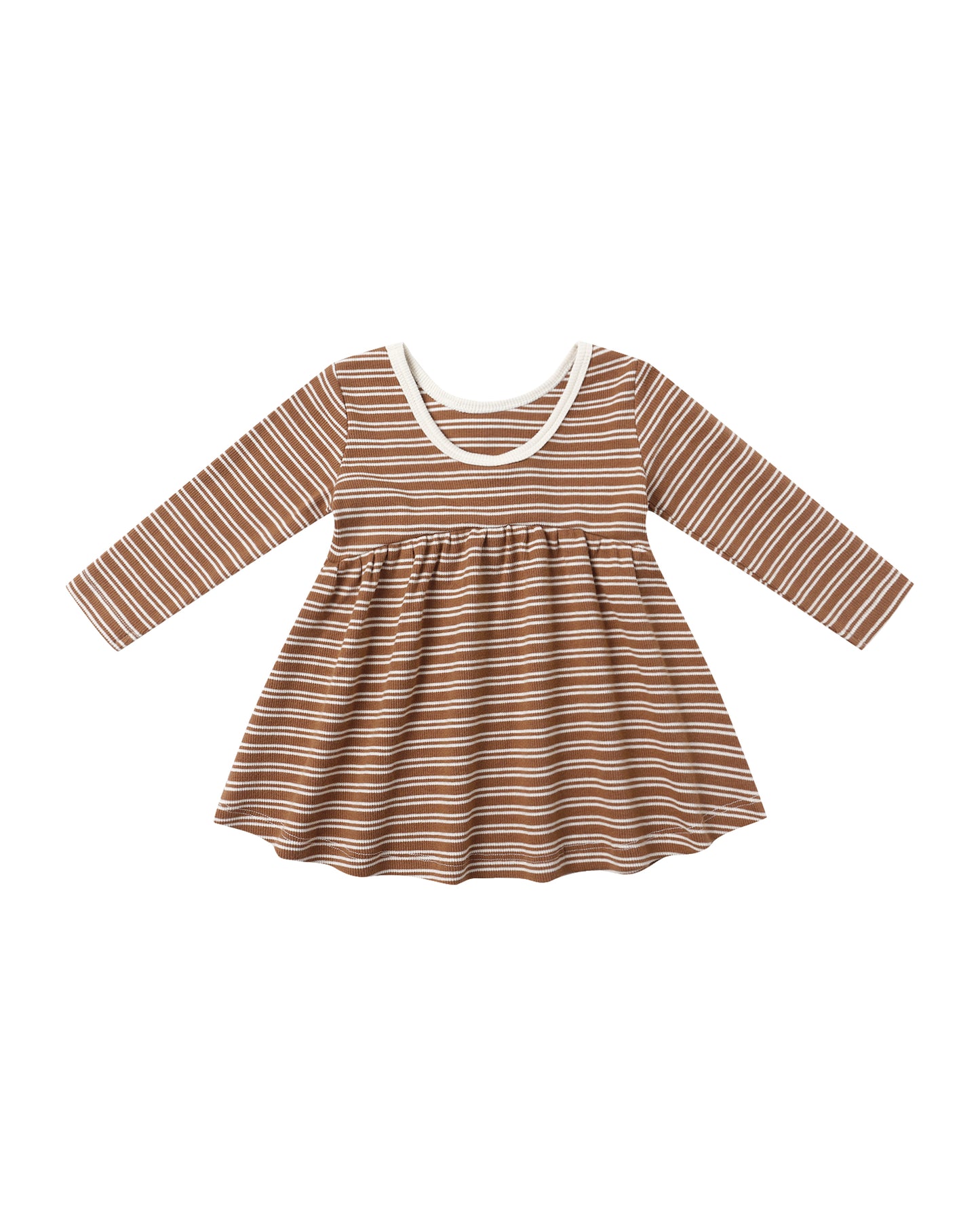 Cedar Micro Stripe Ribbed Dress