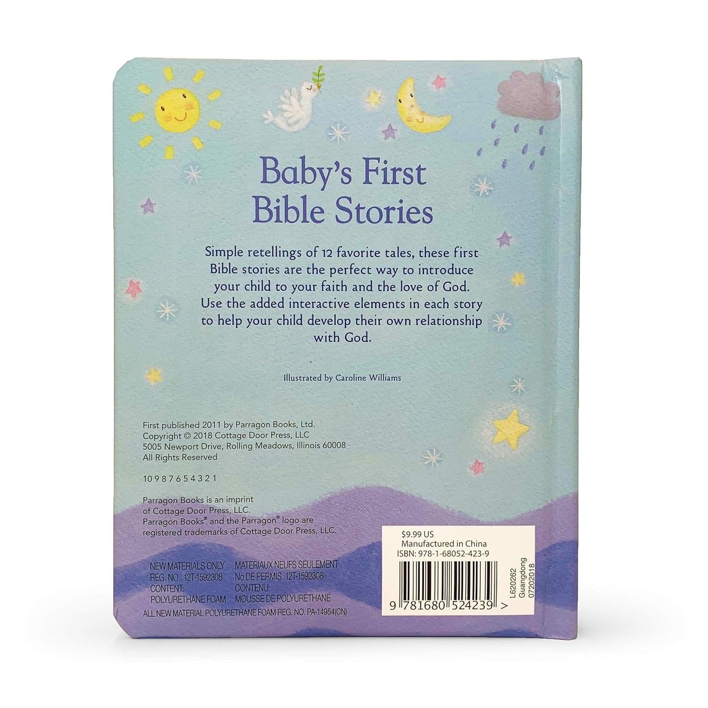 Baby’s First Bible Stories Book