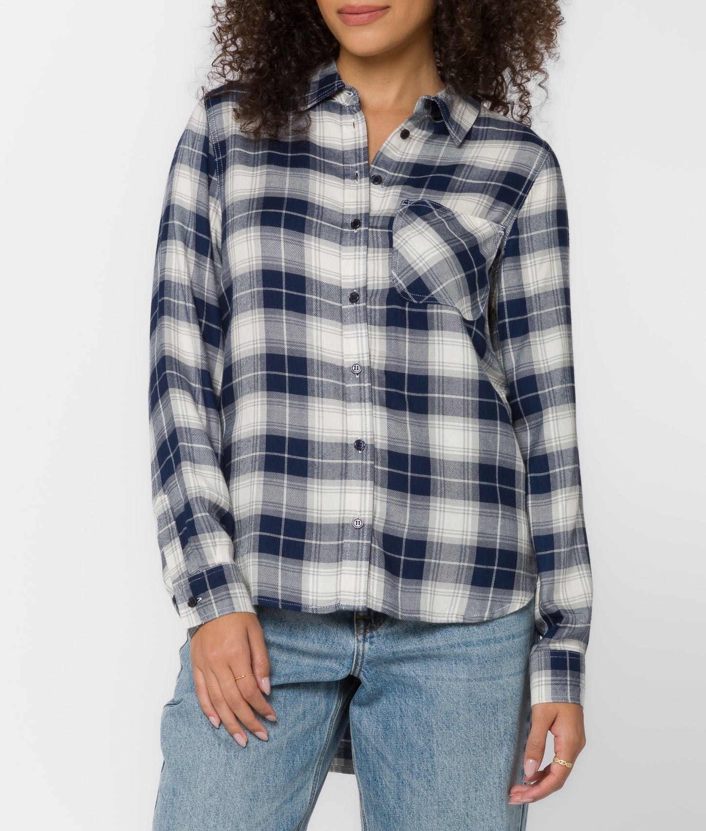 Bennett Patriotic Plaid Button Down