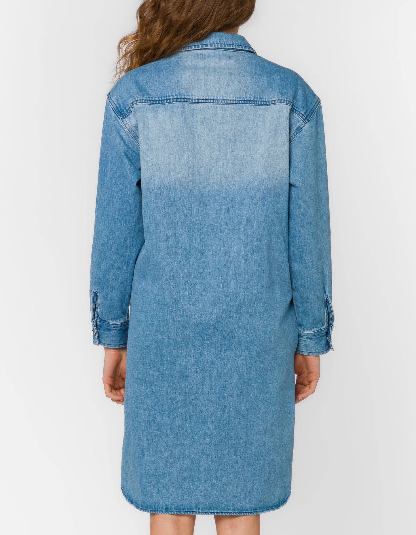 Ellison Denim Shirt Dress
