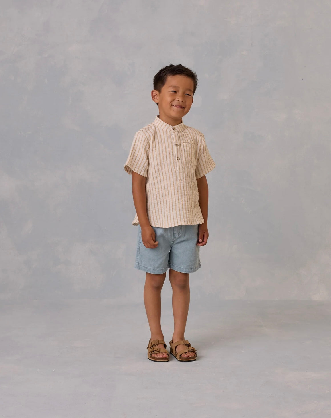 Marigold Stripe Mason Shirt