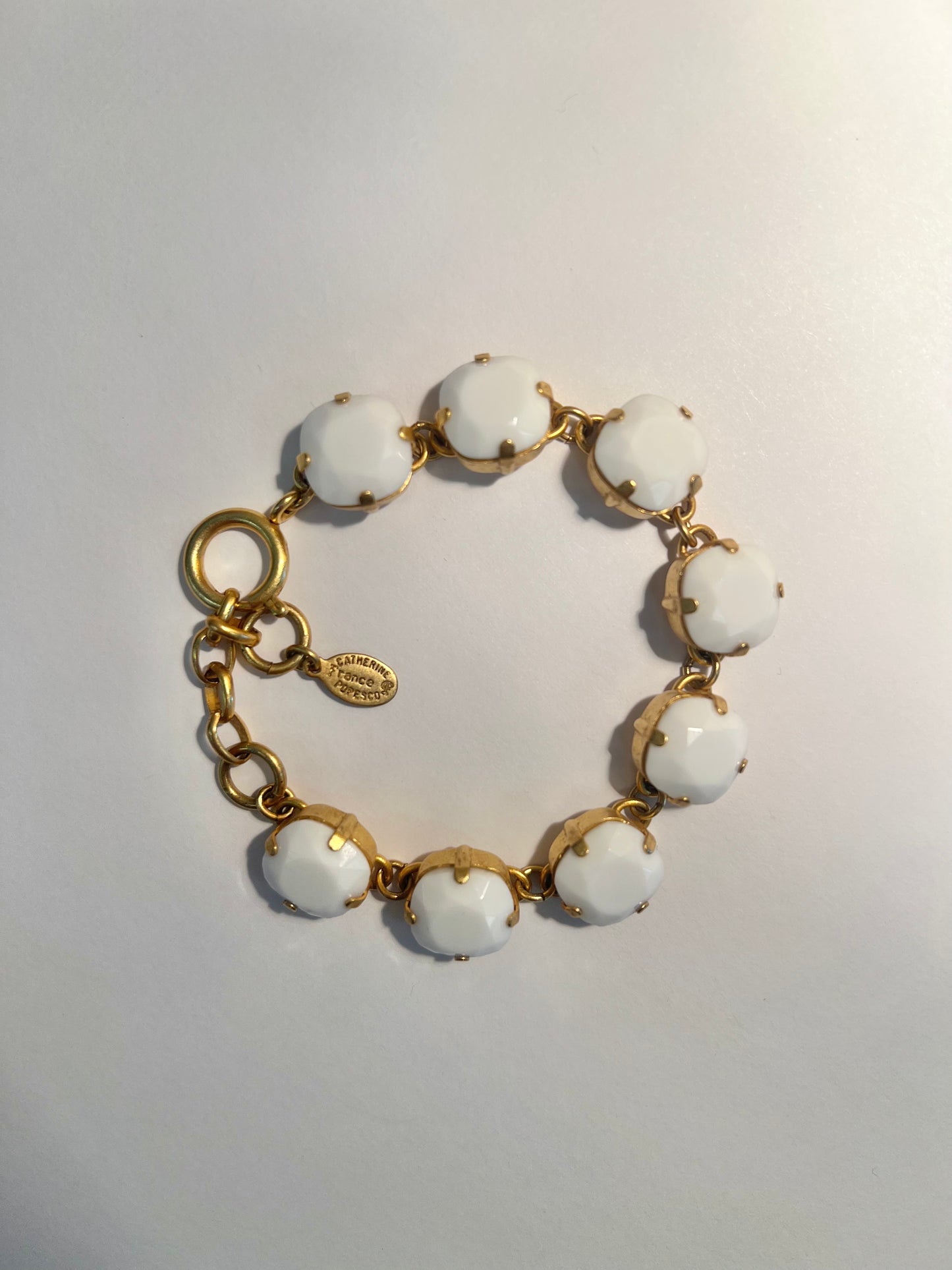 White Crystal La Vie Parisienne Bracelet