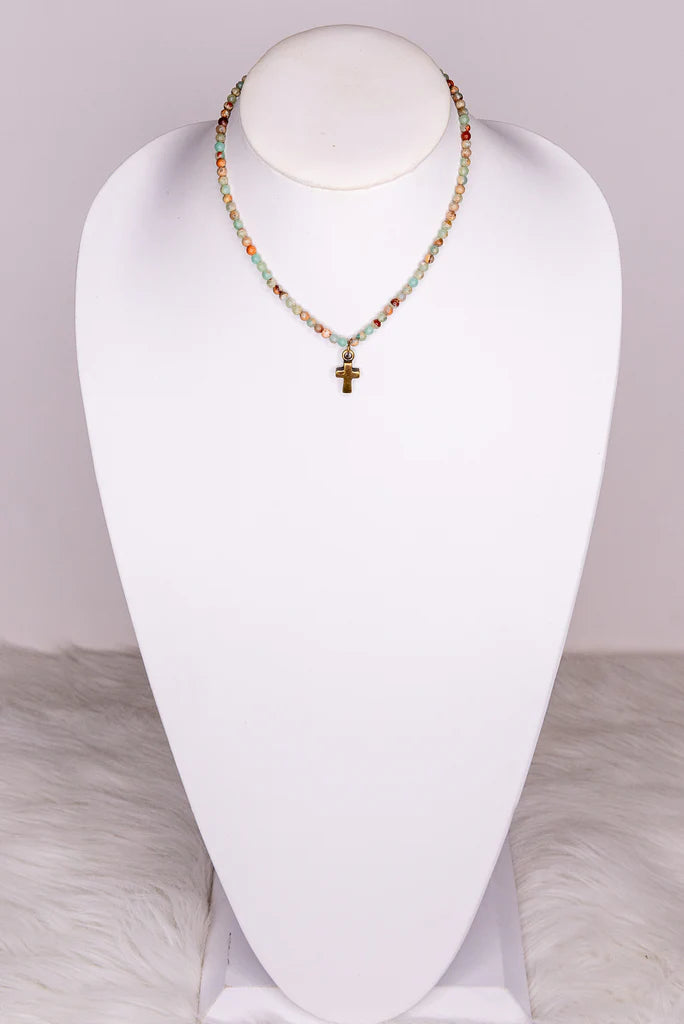 Imperial Jasper Kara Necklace