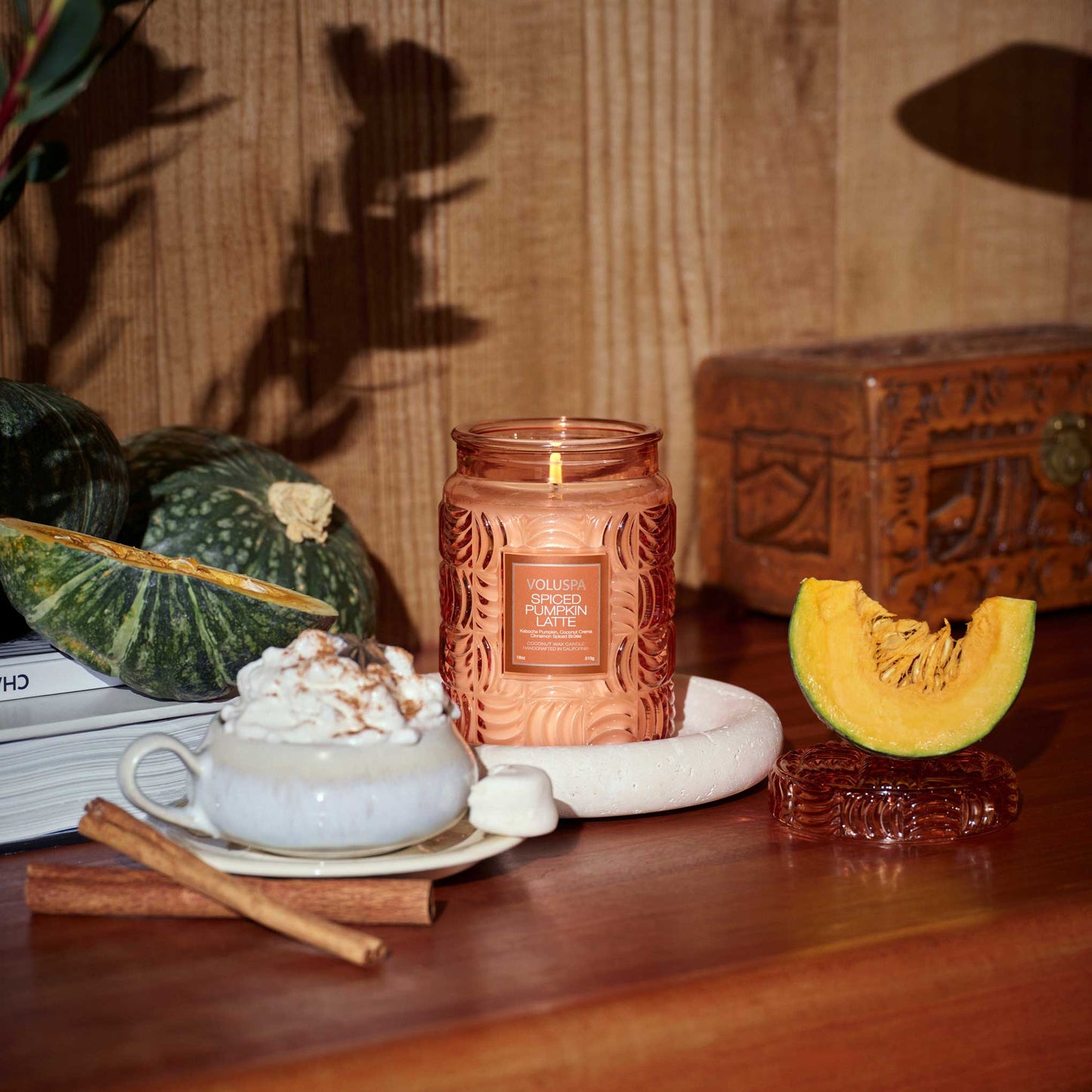 Spiced Pumpkin Latte Jar Candle