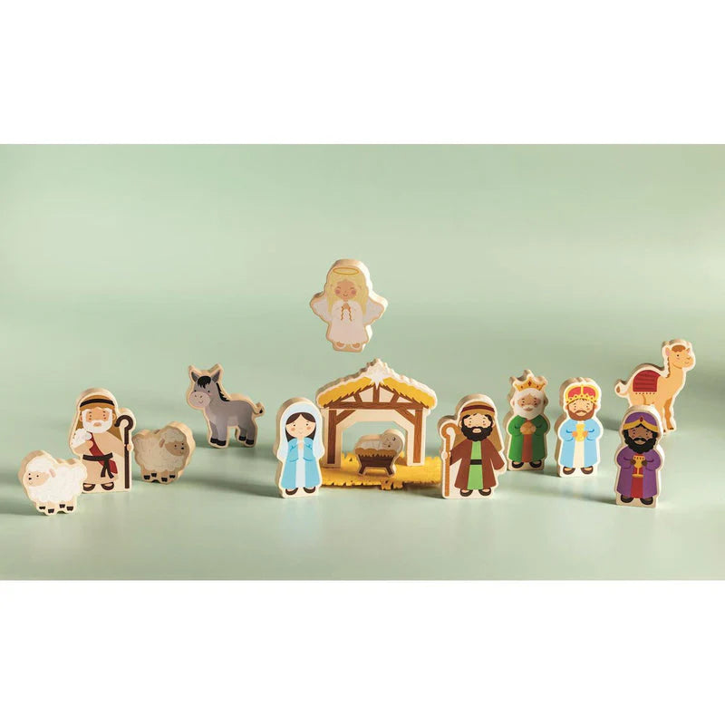 Nativity Wood Toy Set