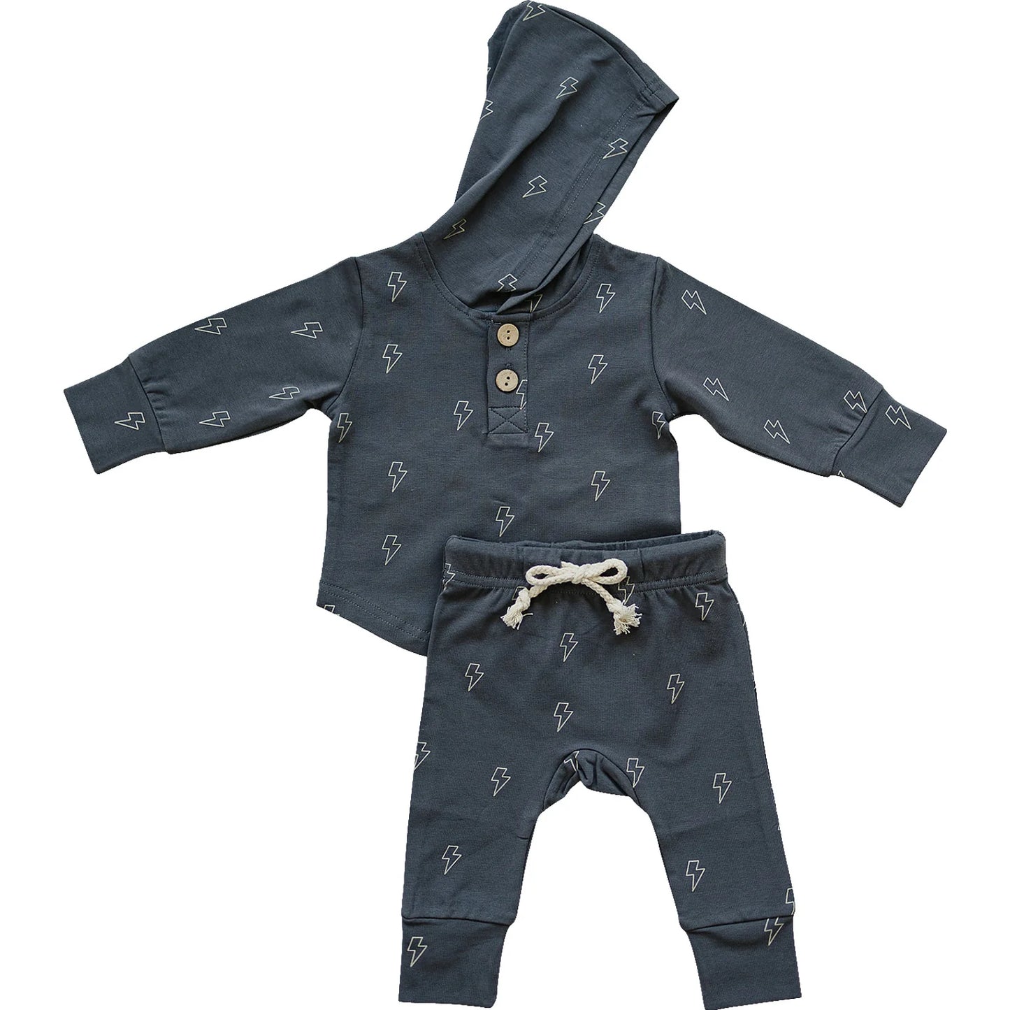 Lightning Hooded Set