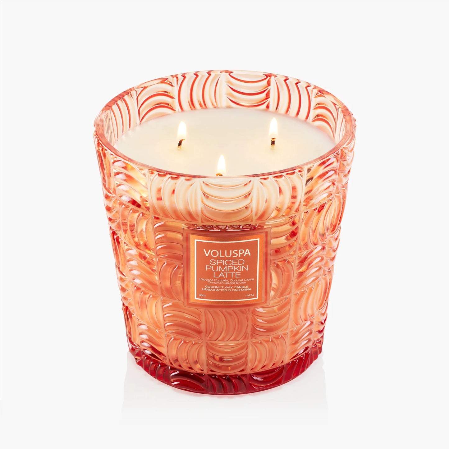 Spiced Pumpkin Latte Hearth 3 Wick Candle