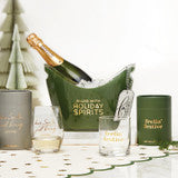 Dear Santa, Just Bring Wine Stemless Wine Glass