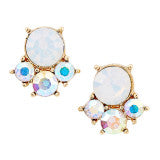 Christmas Blessings Holiday Stud Earrings & Trinket Tray