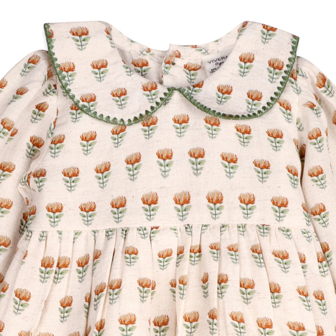 Ina Block Floral Print Dress and Bloomers Set