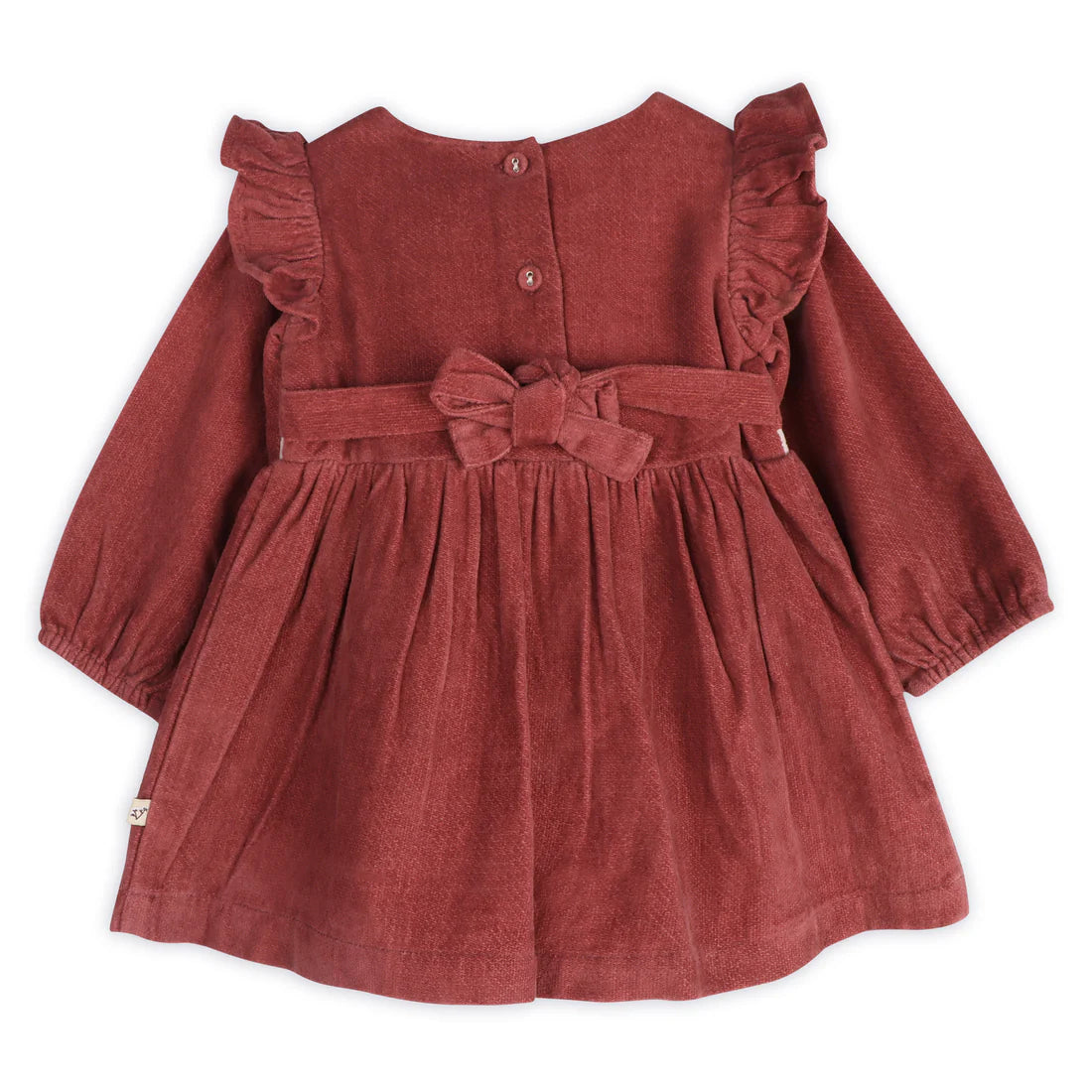 Amber Velvet Dress and Bloomer Set