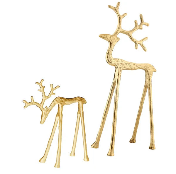 Gold Iron Deer Set