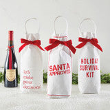 Christmas Wine Bags