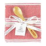 Christmas Tea Towel & Spoon Set