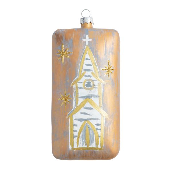 Metallic Painted Ornaments