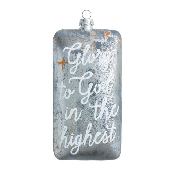Metallic Painted Ornaments