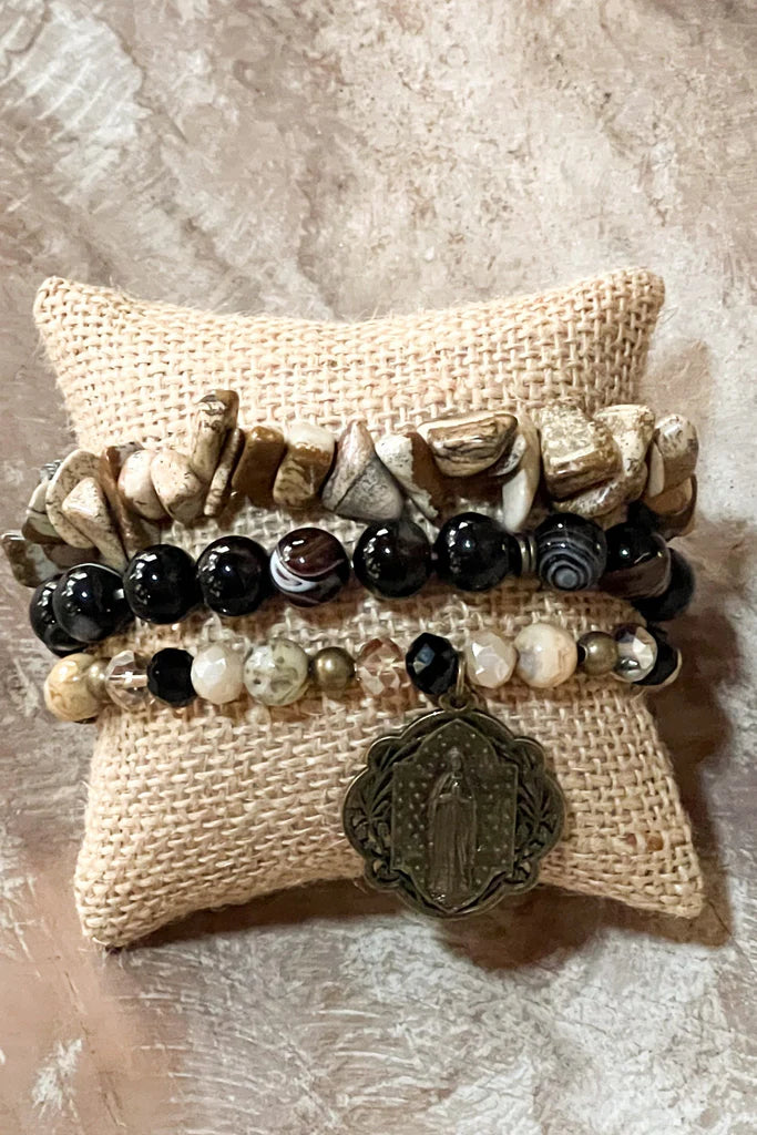 Rose Bracelet October Set