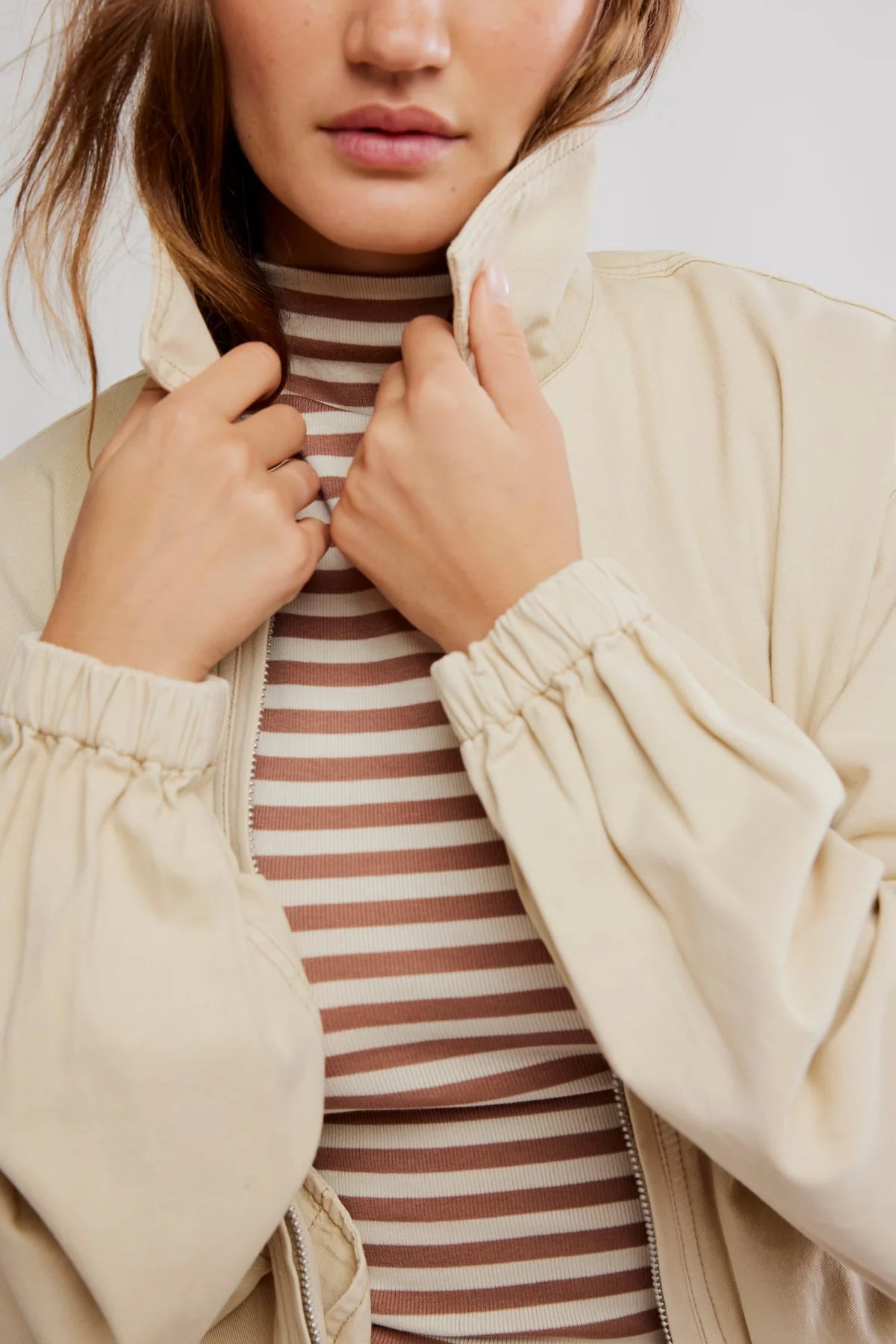 Birdie Jacket in Puff Pastery