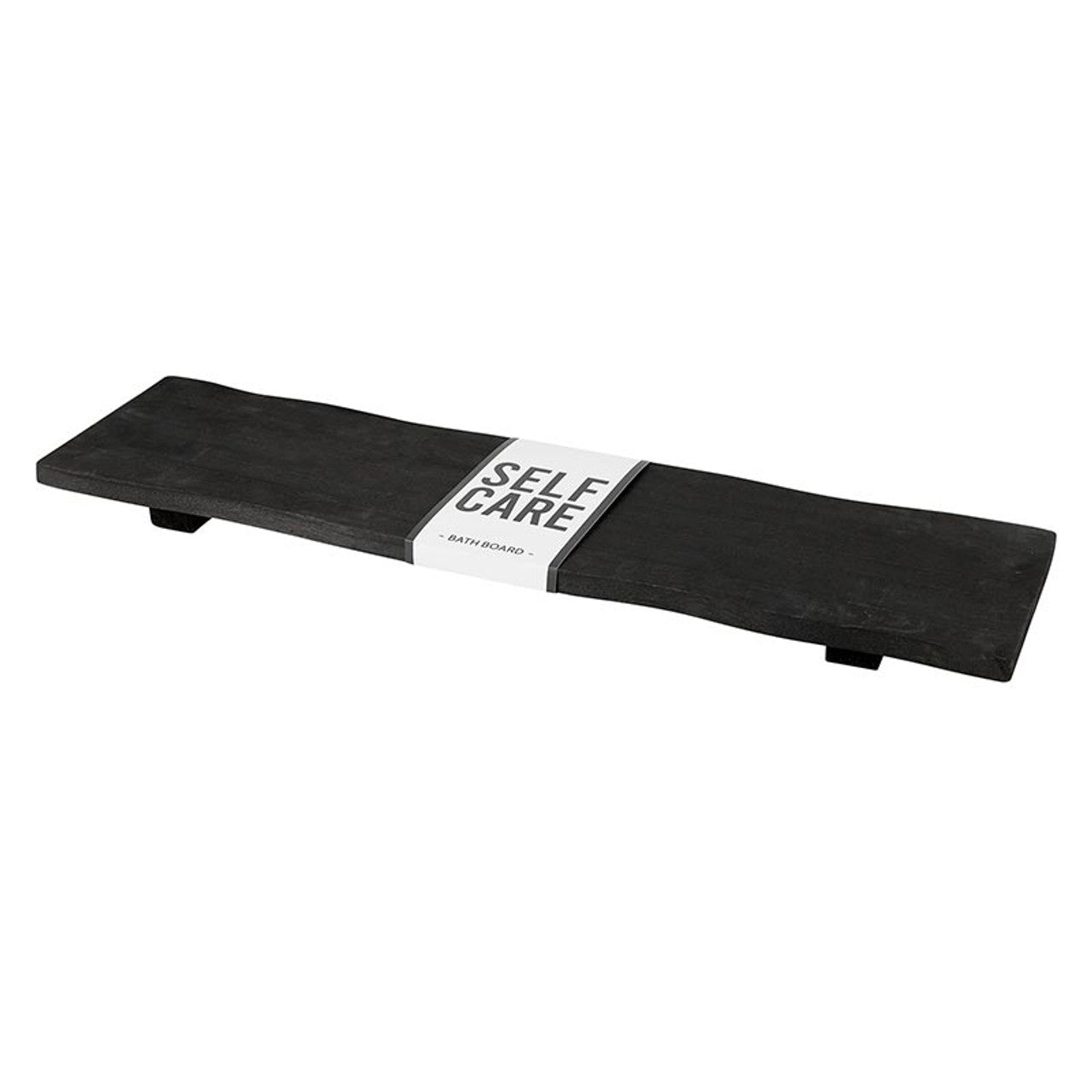 Black Wood Bath Board
