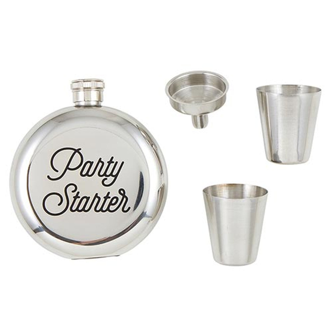 Party Starter Book Box Flask Set