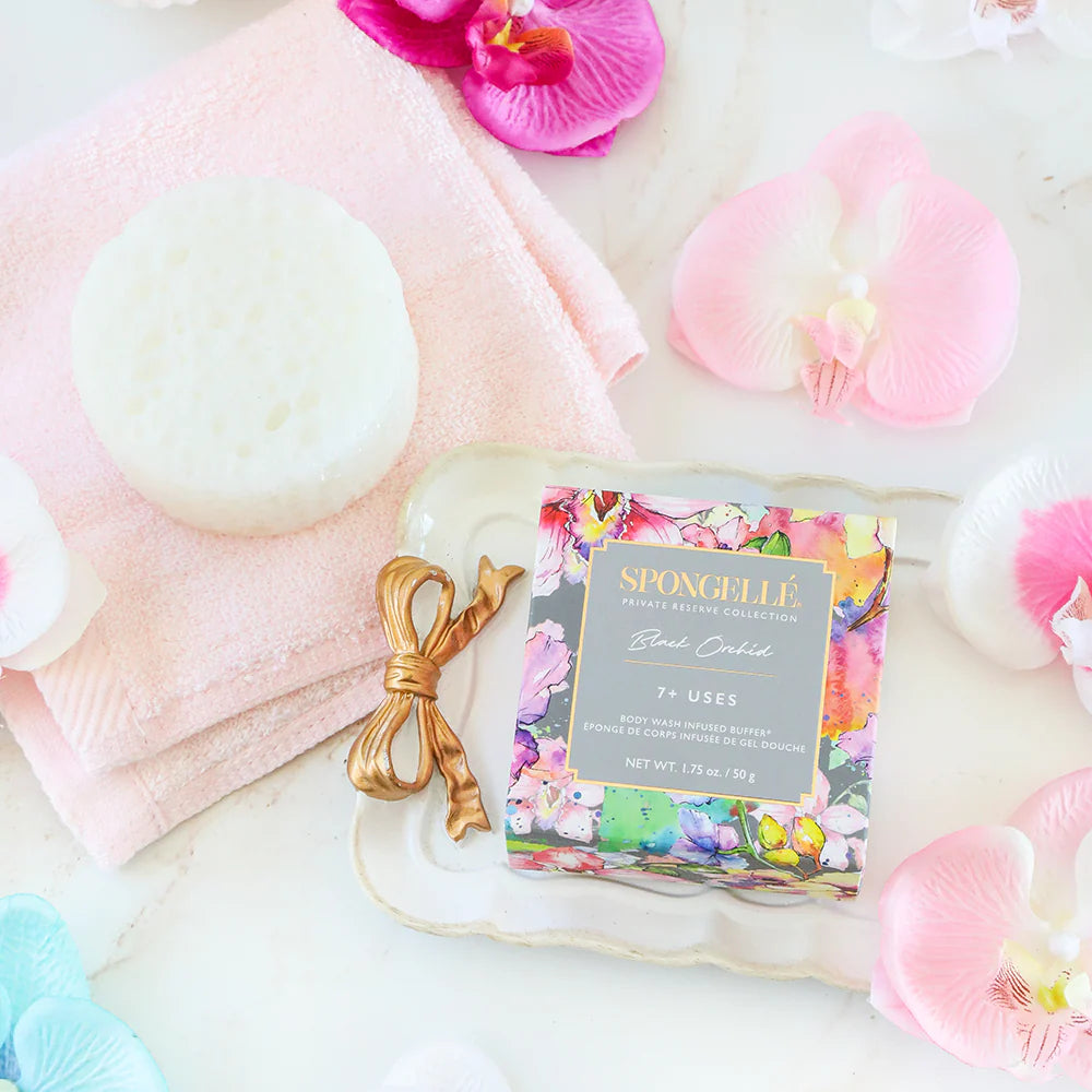Black Orchid Spongette Travel Buffer