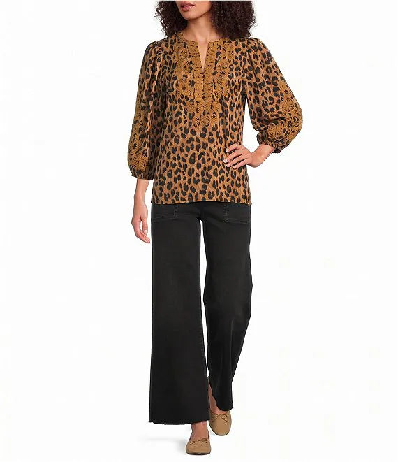 Meg High Rise Front Pocket Inset Raw Hem