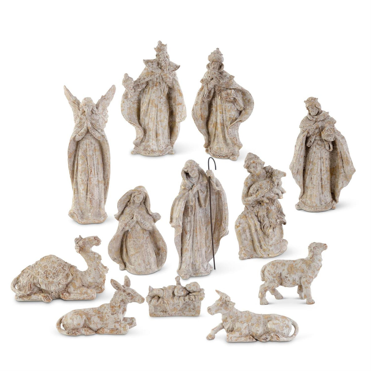 K&K Interiors 12-Piece Nativity Set