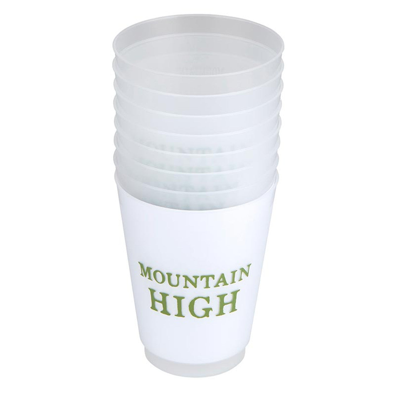 Mountain High Frost Cups - Set of 8