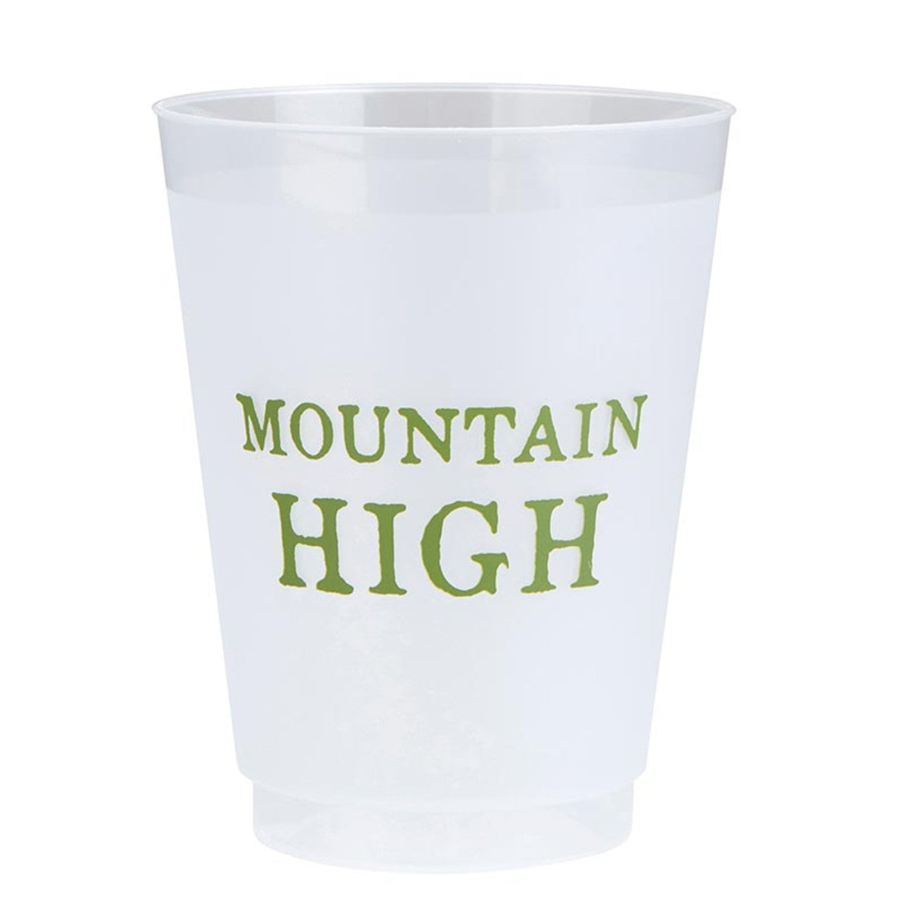 Mountain High Frost Cups - Set of 8