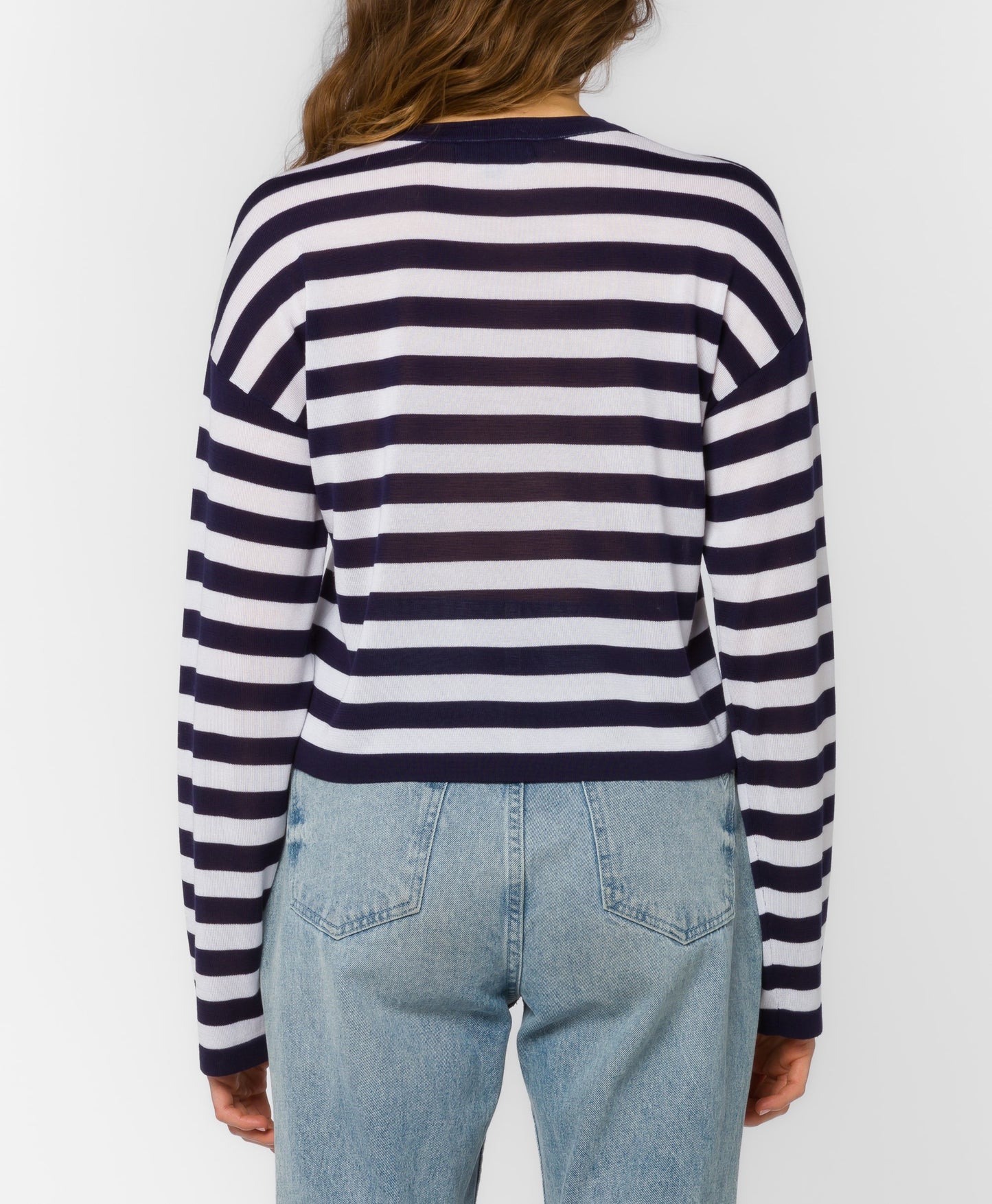 Rumi Navy Striped Sweater