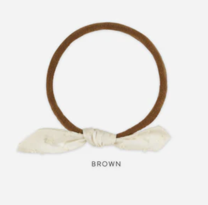 Little Knot Headband - Brown