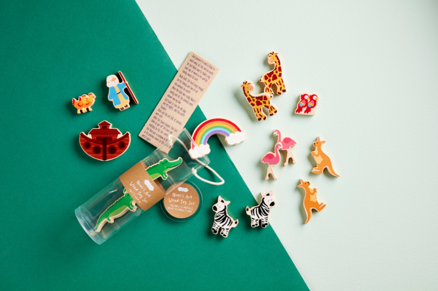 Noah's Ark Wooden Set